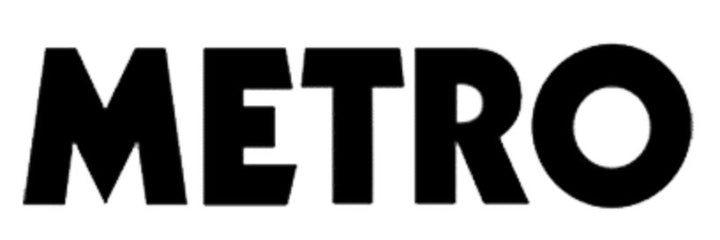 Jennie Fynn's colourful small makeup bag in Metro paper