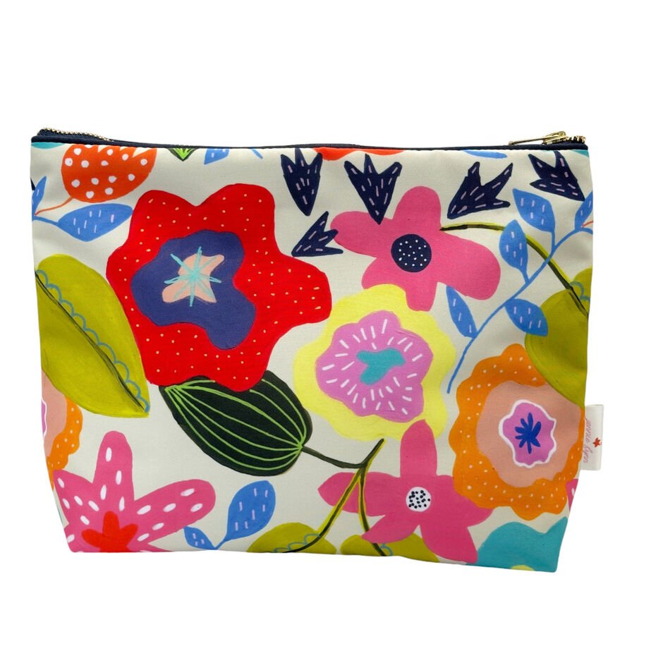 Midsummer Toiletry Bag for women made in the UK by Jennie Fynn