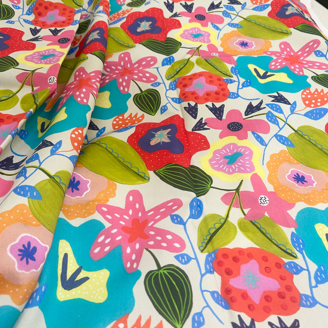 From Painting to Fabric - How I Design My Colourful Fabrics