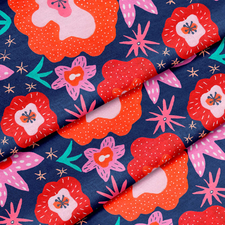 Candy floral fabric