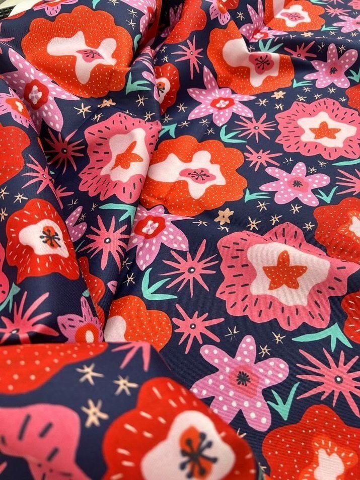 Candy floral fabric-SQ6463951