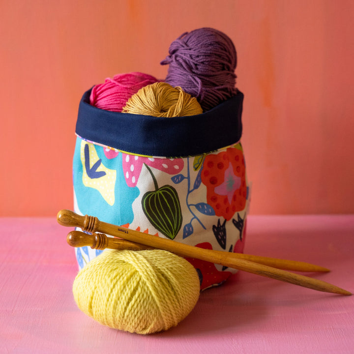 Midsummer fabric storage basket