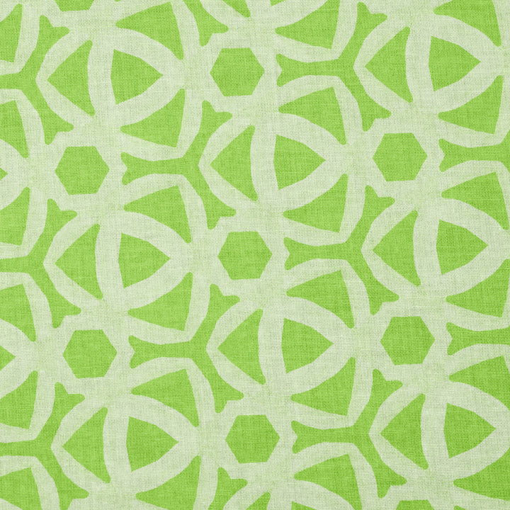 Green Trellis Fabric