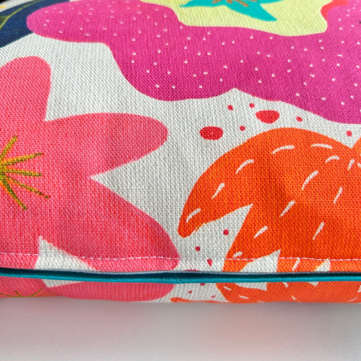 Indian Summer Pink cushion-as seen on BBC One 'Make It At Market'