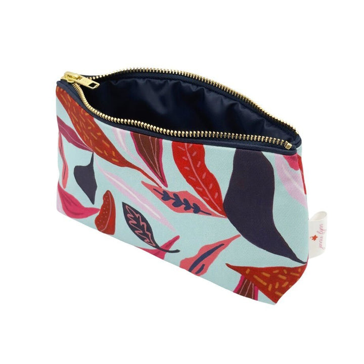 NEW Palm Lily Small Makeup Bag