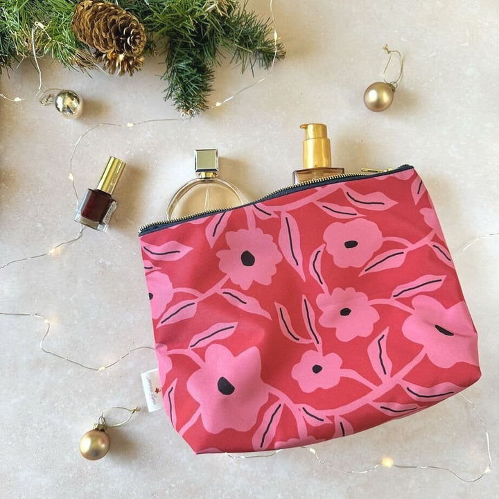 Kyoto Pink Makeup Bag Gift Set