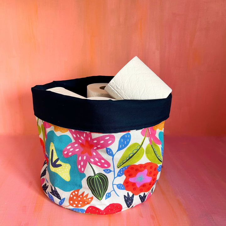 Midsummer fabric storage basket-SQ0217797