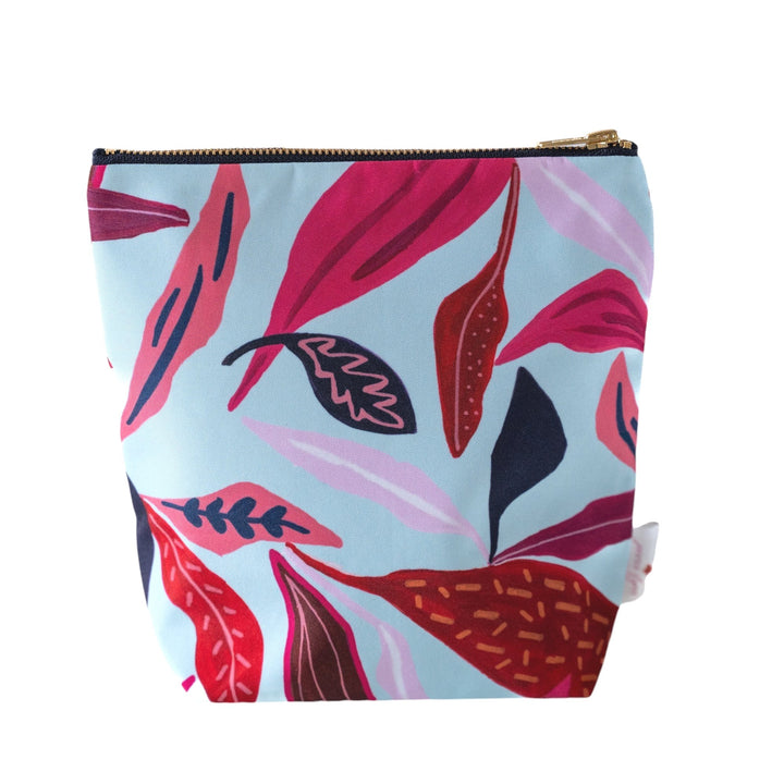 Palm Lily Large Wash Bag/Makeup Bag