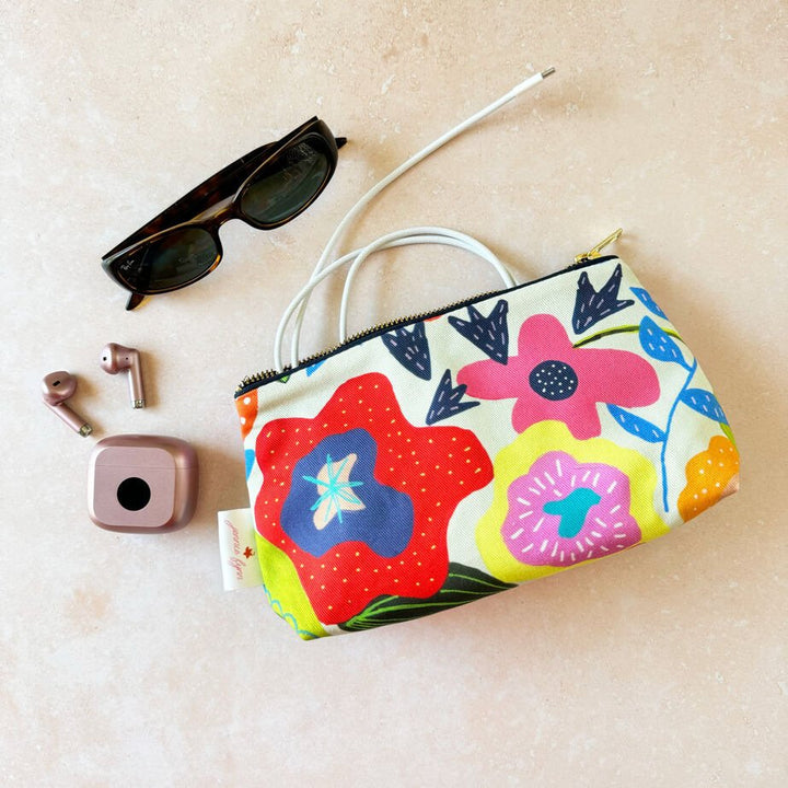 NEW Midsummer Floral Small Makeup Bag