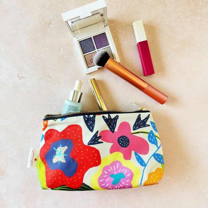 NEW Midsummer Floral Small Makeup Bag