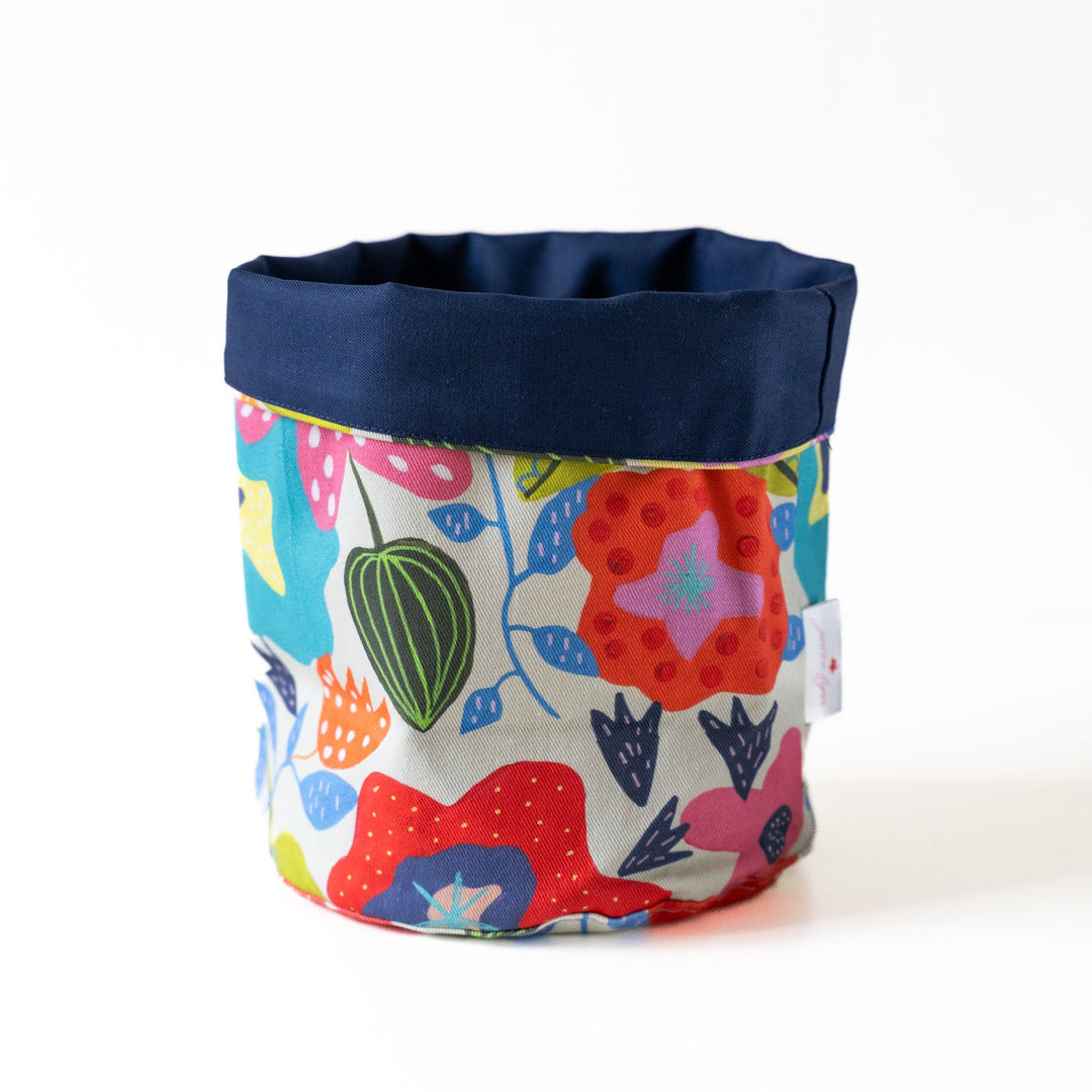 Midsummer fabric storage basket