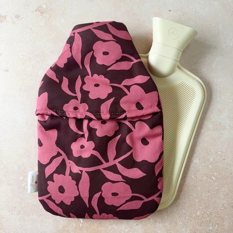 Sakura Pink Hot Water Bottle