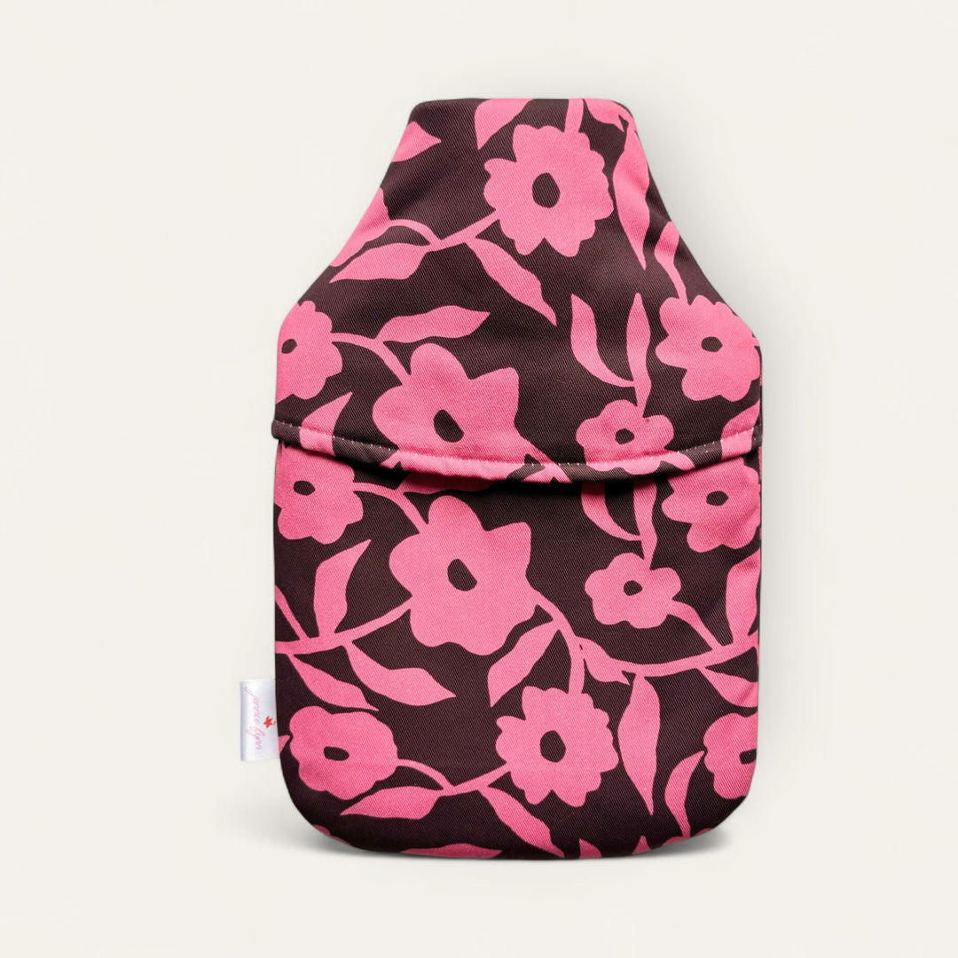 Sakura Pink Hot Water Bottle-Seen in Simply Christmas magazine's Gifts For Her Guide